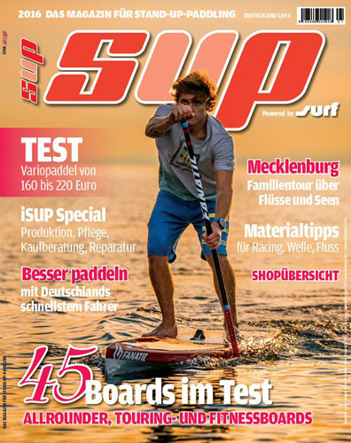 Delius Klasing - SUP Mag - Das Stand-up-Paddling Magazin<br>Ausgabe 1/2016