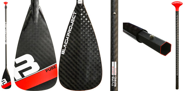 Black Project - PURE 3-Piece Adjustable 95<BR>Flex Shaft<BR>65% Carbon